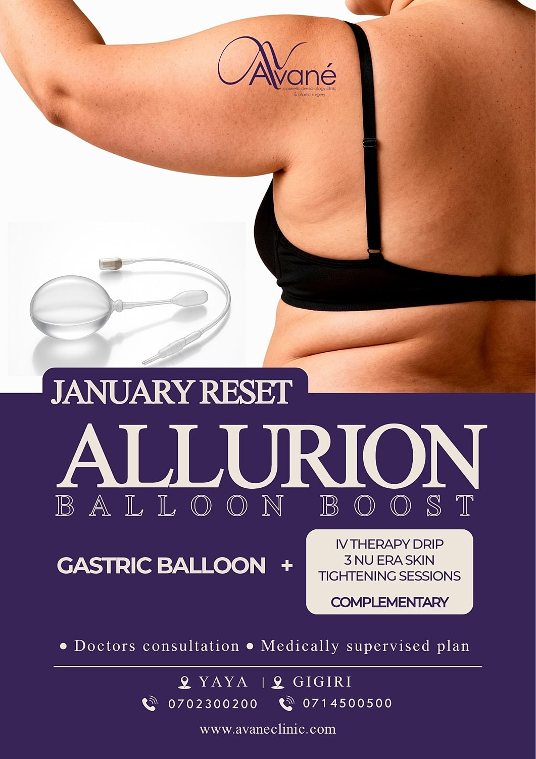Gastric Balloon for youthful skin restoration