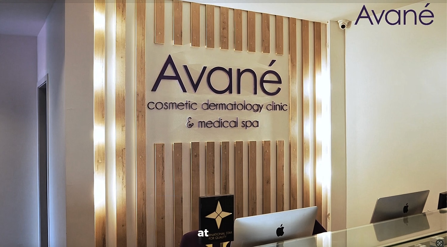 Doctor discussing skincare and acne solutions.