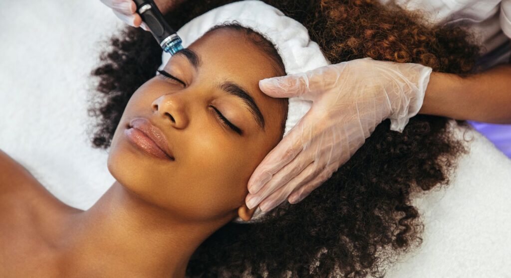 MiraPeel treatment for preventing photoaging